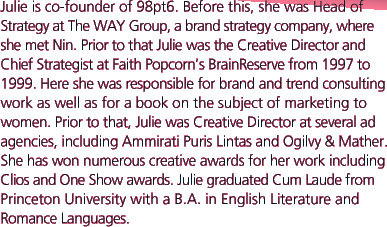 Julie Cucchi's Bio