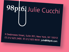 Julie Cucchi's Card